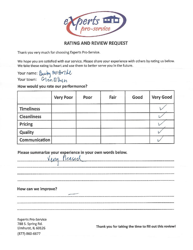 customer testimonial